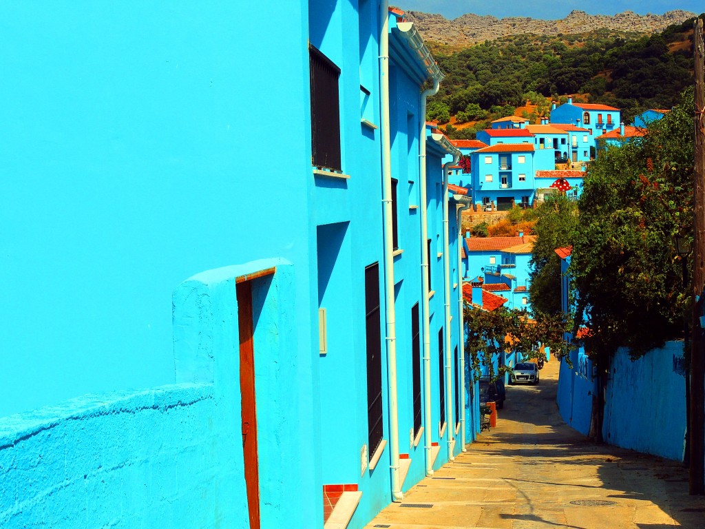 Foto de Júzcar (Málaga), España