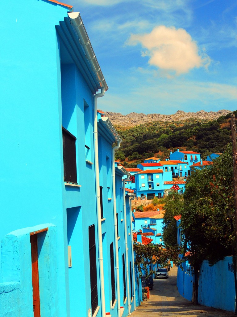 Foto de Júzcar (Málaga), España