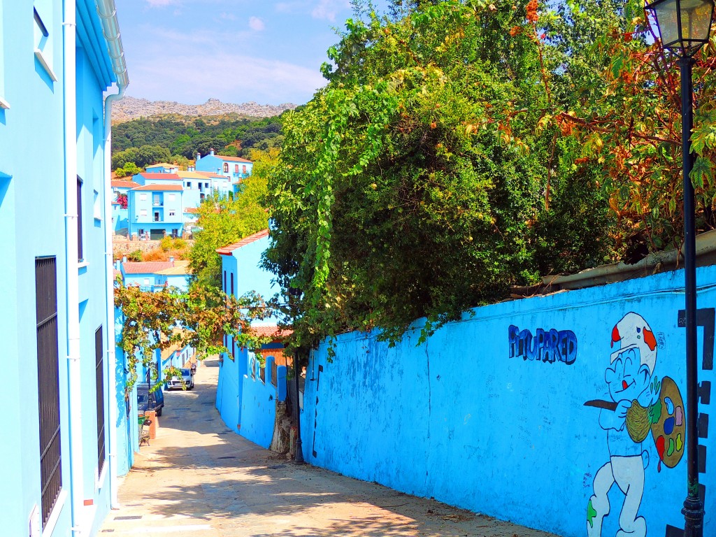 Foto de Júzcar (Málaga), España