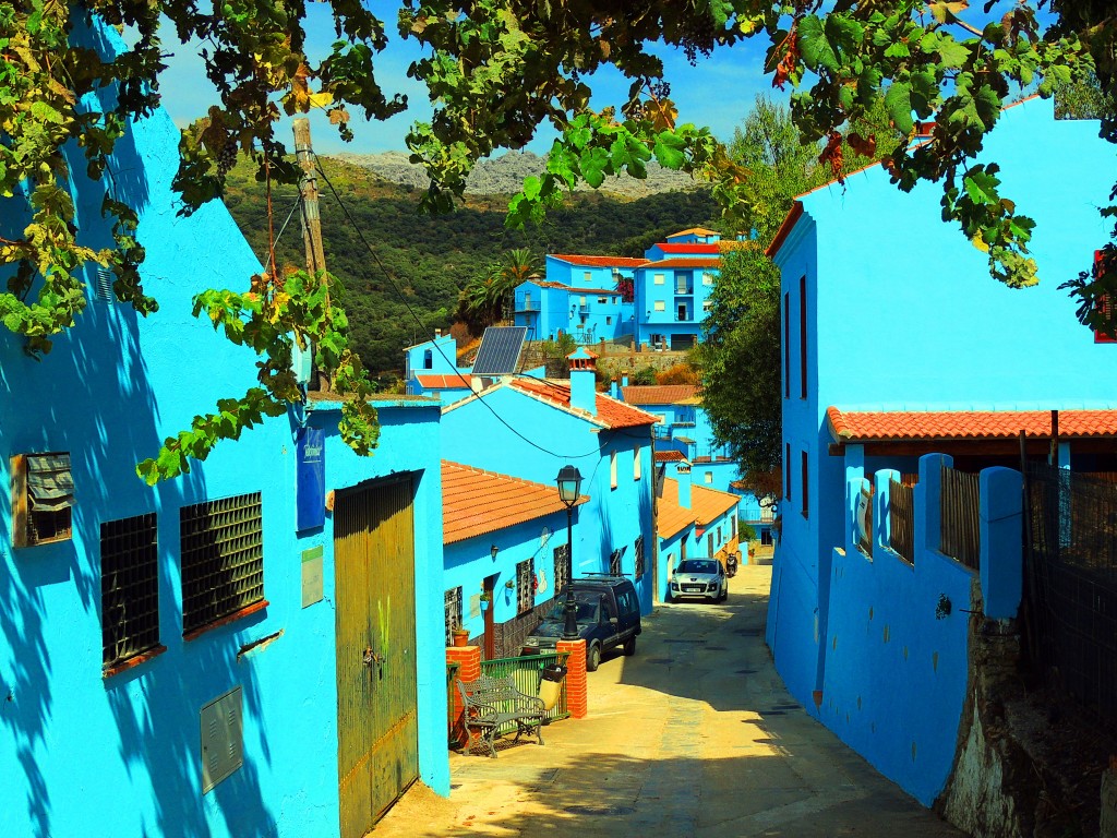 Foto de Júzcar (Málaga), España