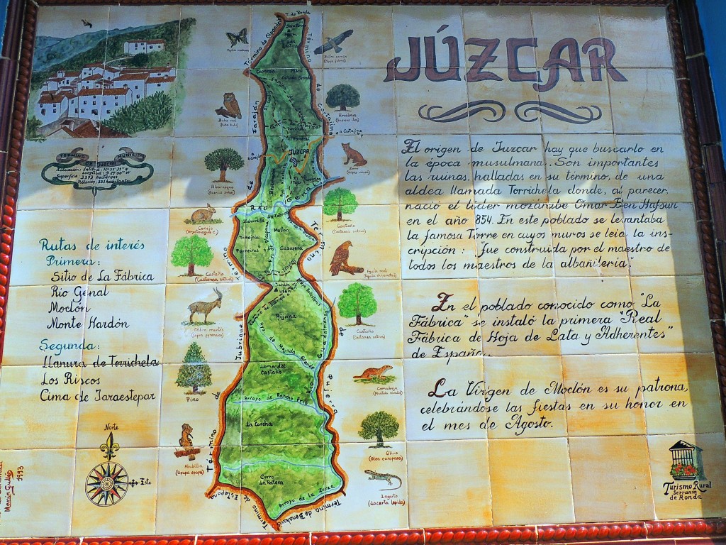 Foto de Júzcar (Málaga), España