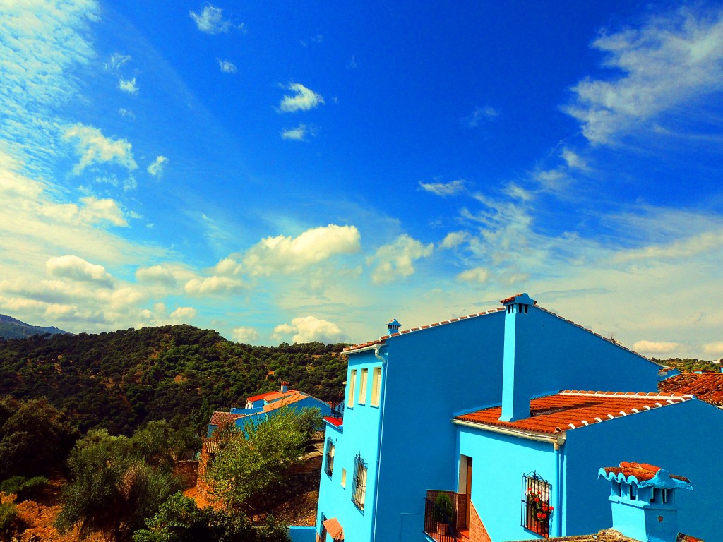 Foto de Júzcar (Málaga), España