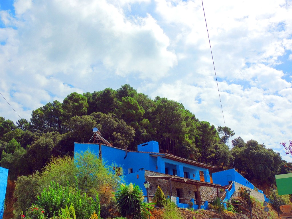 Foto de Júzcar (Málaga), España