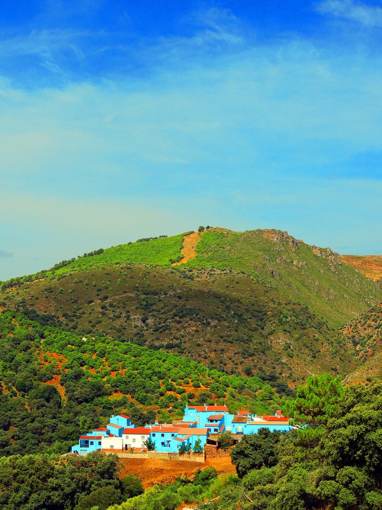 Foto de Júzcar (Málaga), España