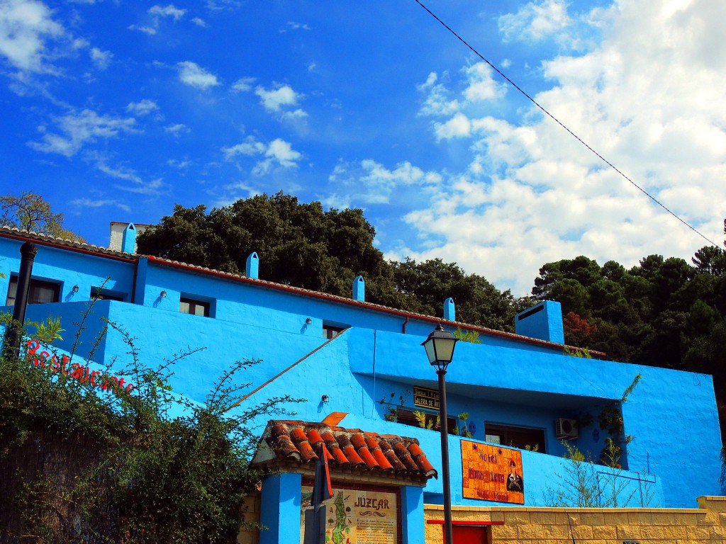 Foto de Júzcar (Málaga), España