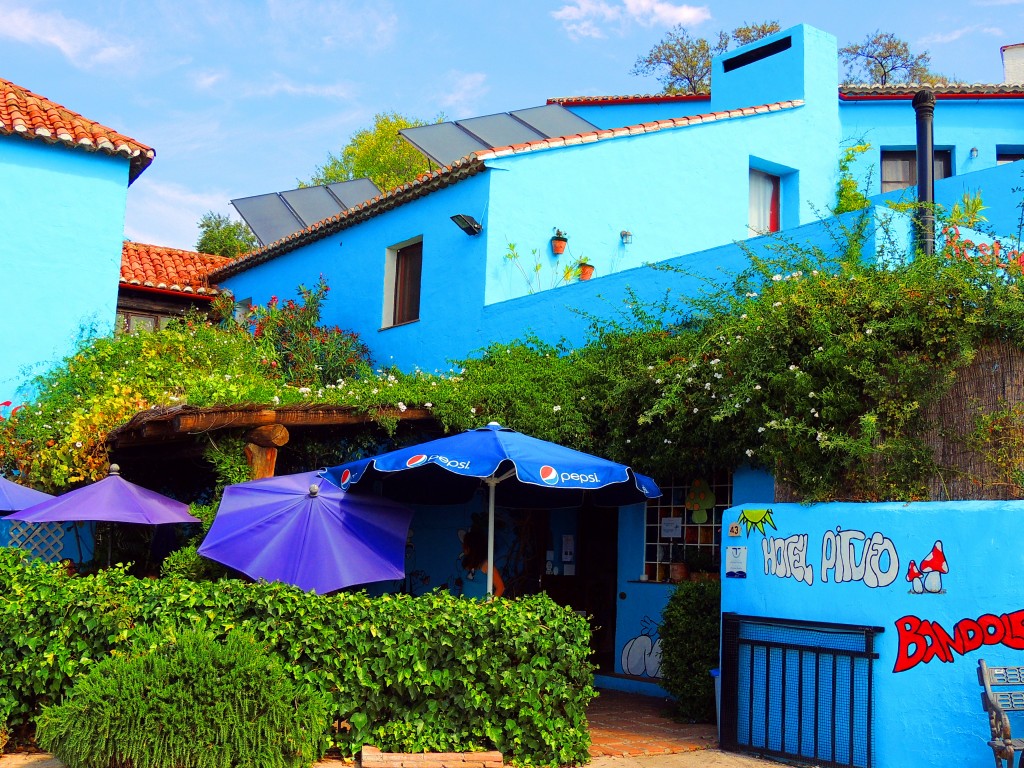 Foto de Júzcar (Málaga), España