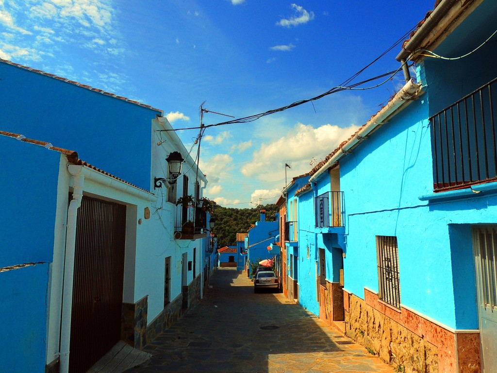 Foto de Júzcar (Málaga), España