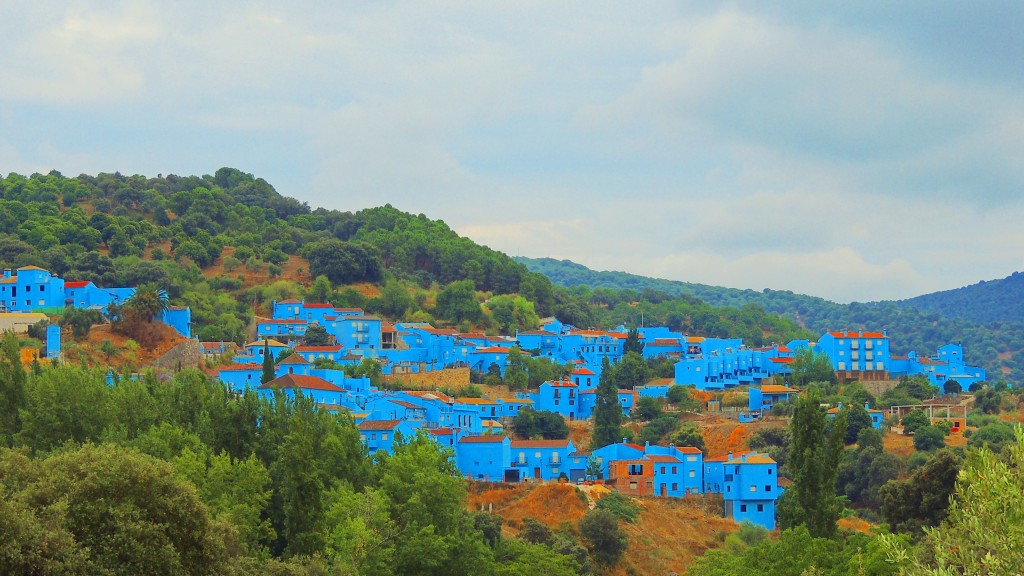 Foto de Júzcar (Málaga), España