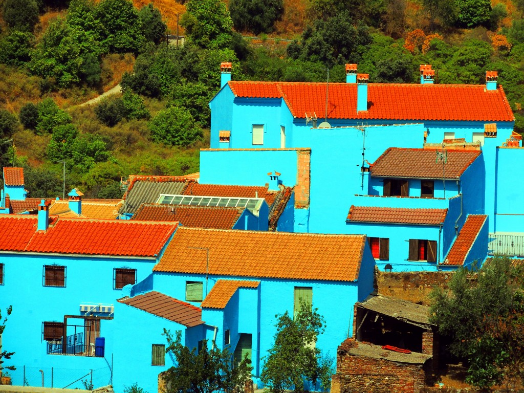 Foto de Júzcar (Málaga), España