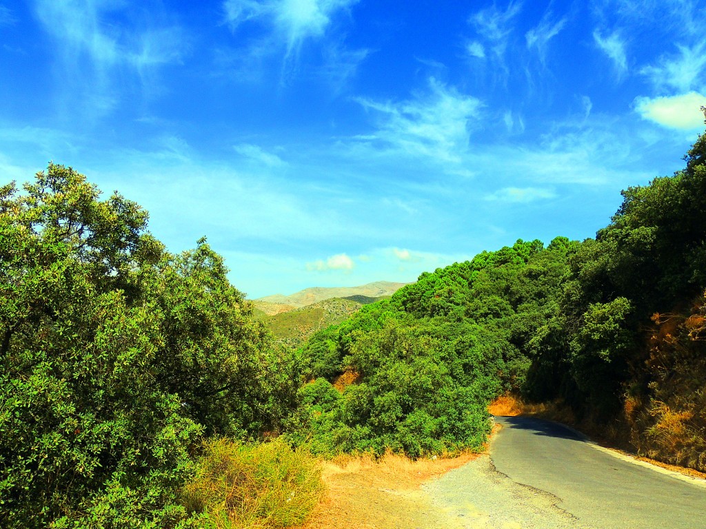 Foto de Júzcar (Málaga), España