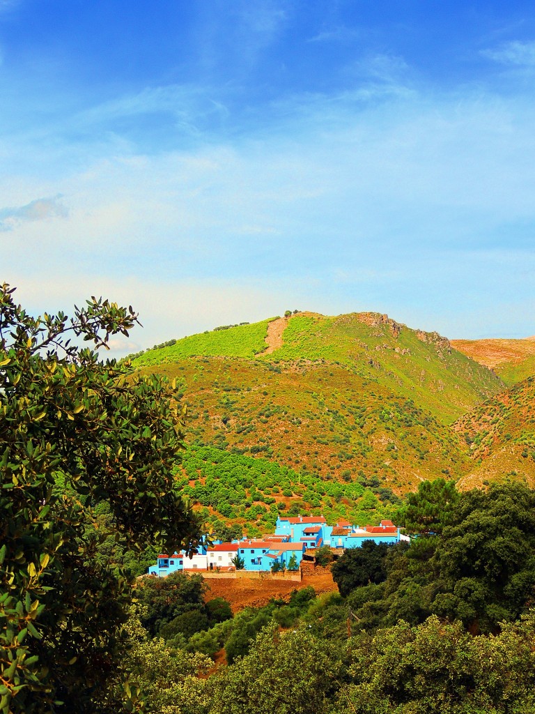 Foto de Júzcar (Málaga), España