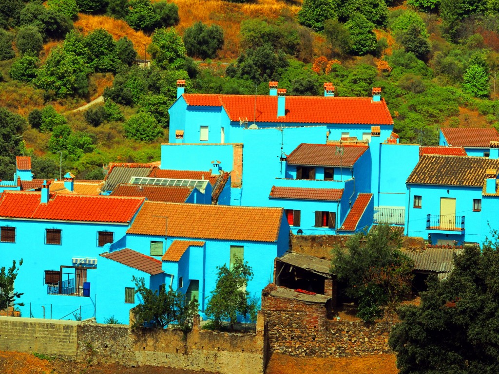 Foto de Júzcar (Málaga), España
