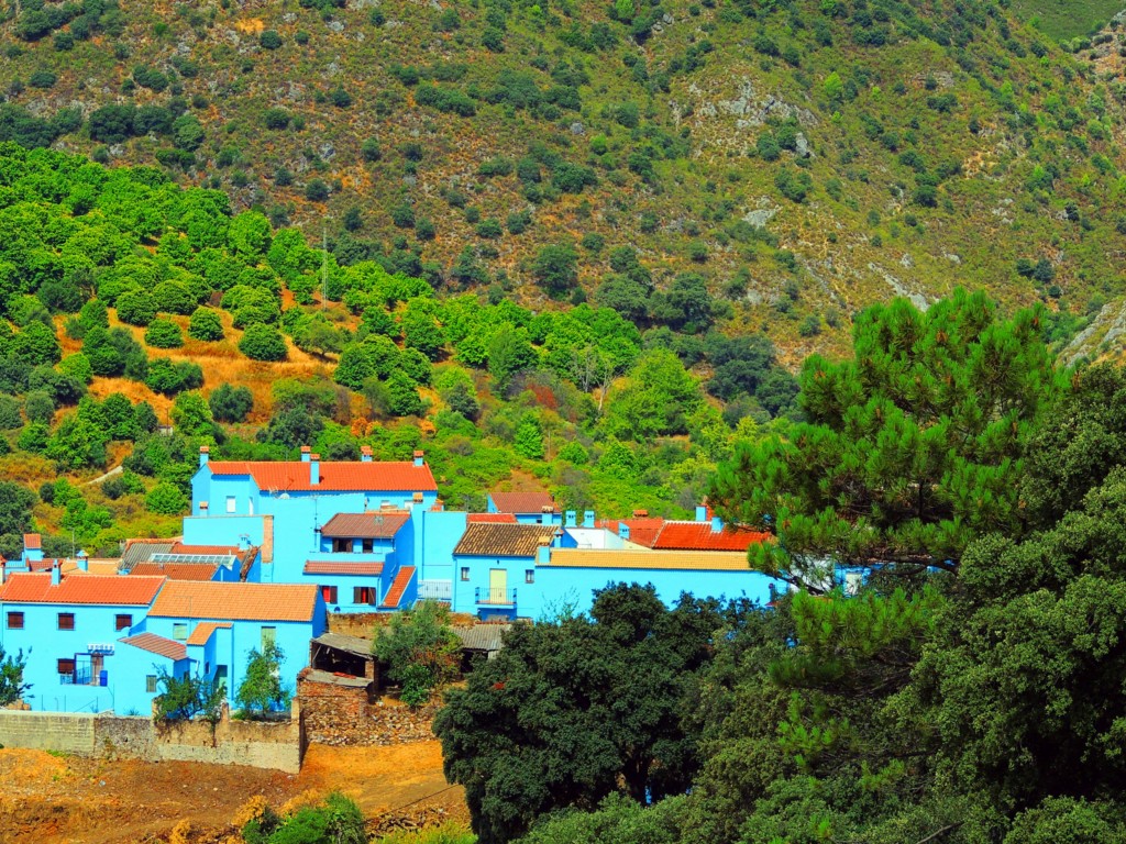 Foto de Júzcar (Málaga), España