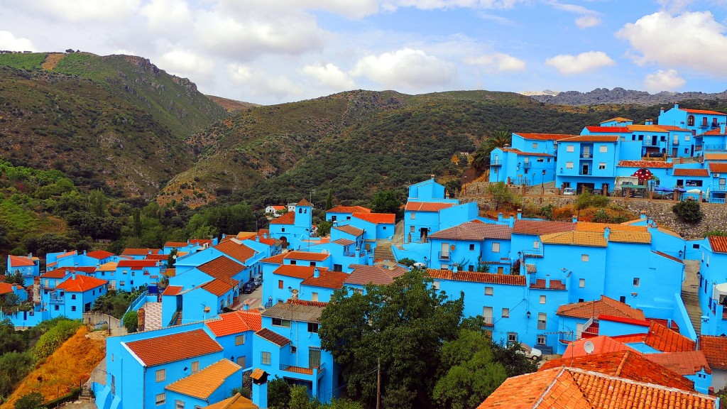 Foto de Júzcar (Málaga), España