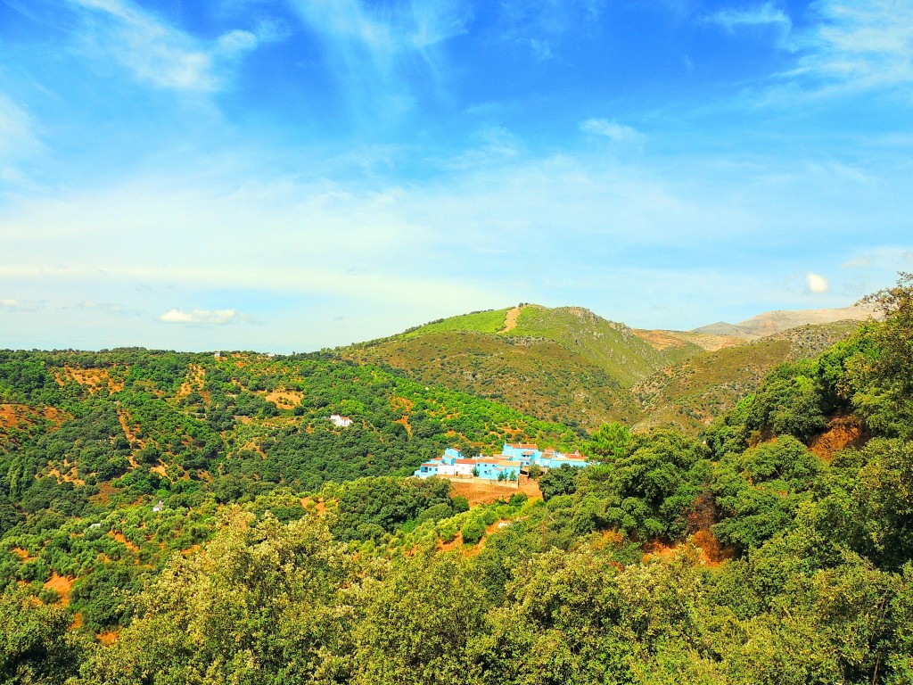 Foto de Júzcar (Málaga), España