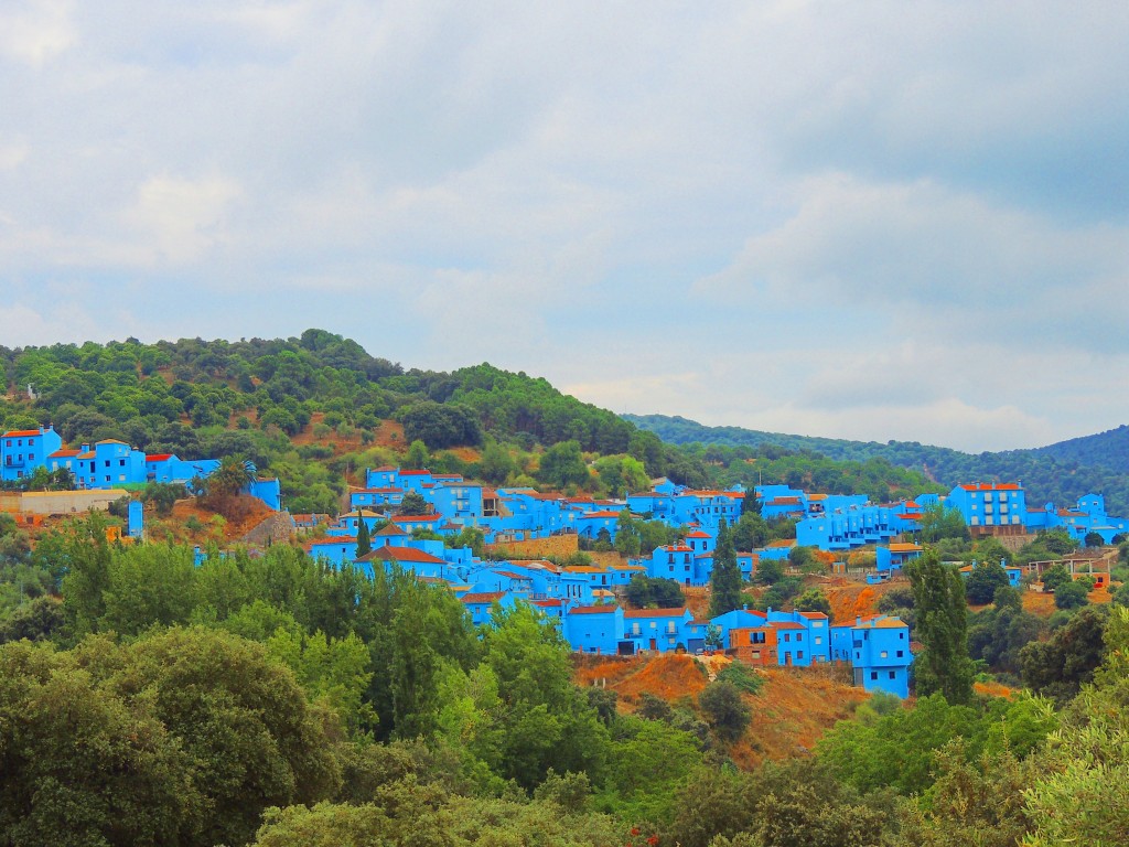 Foto de Júzcar (Málaga), España