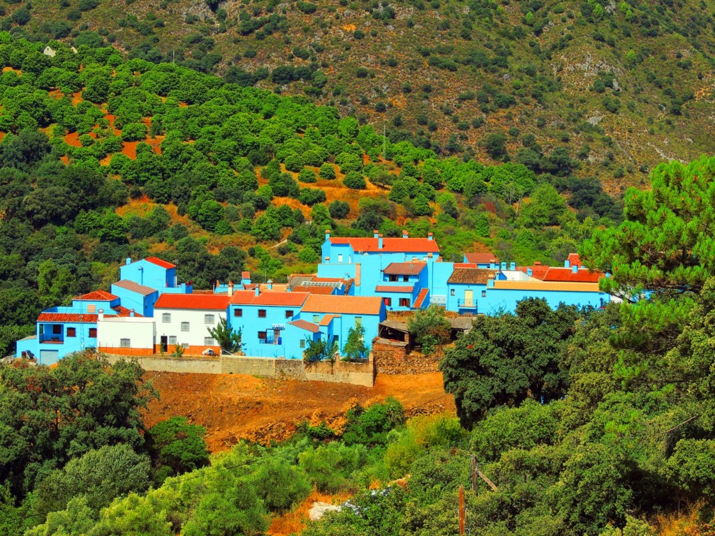 Foto de Júzcar (Málaga), España