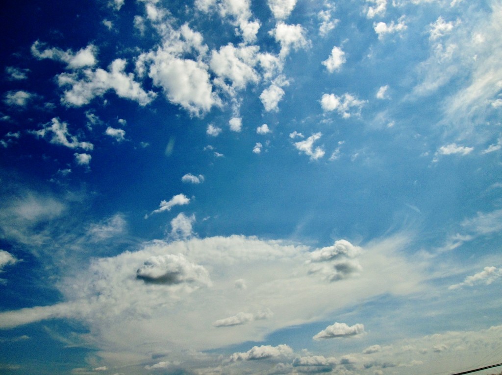 Foto: Nubes - Santo Domingo de Silos (Burgos), España