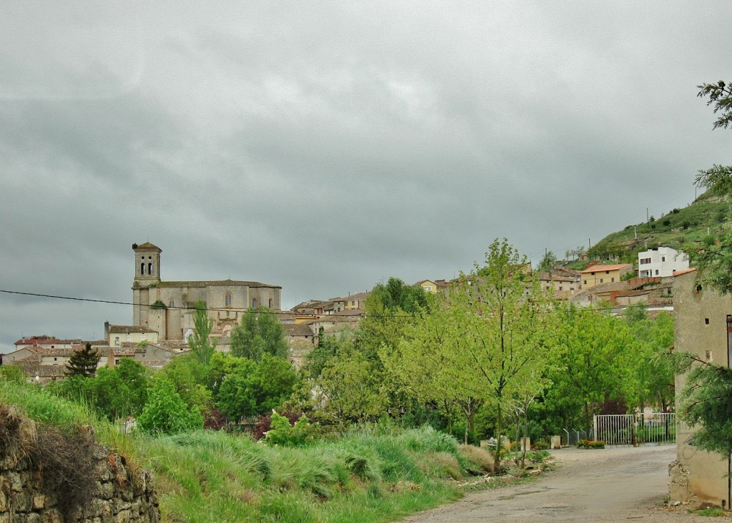 Foto: Vista del pueblo - Pampliega (Burgos), España
