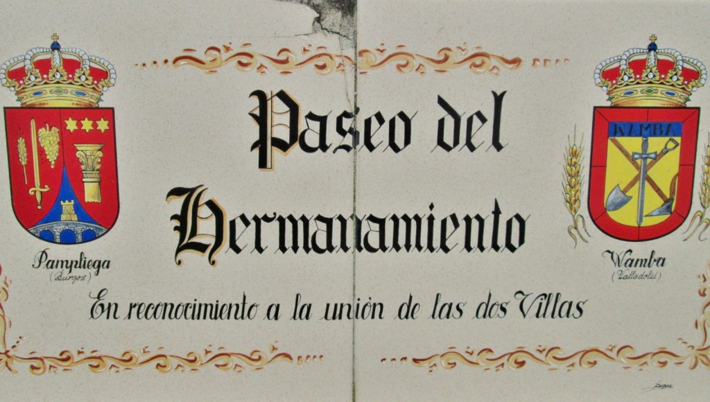Foto: Placa conmemorativa - Pampliega (Burgos), España