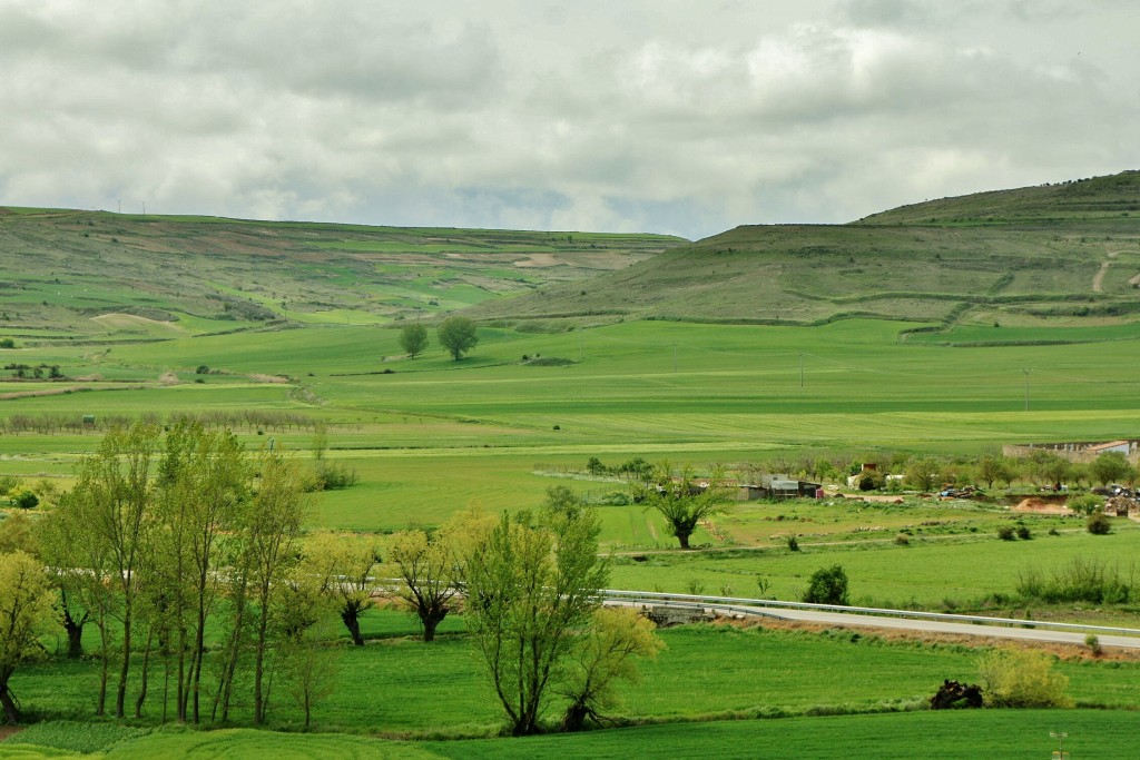 Foto: Vistas desde el pueblo - Castrojeriz (Burgos), España