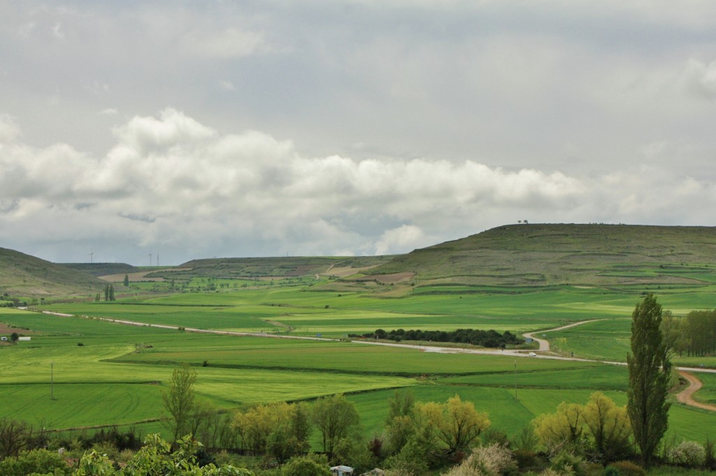 Foto: Vistas desde el pueblo - Castrojeriz (Burgos), España