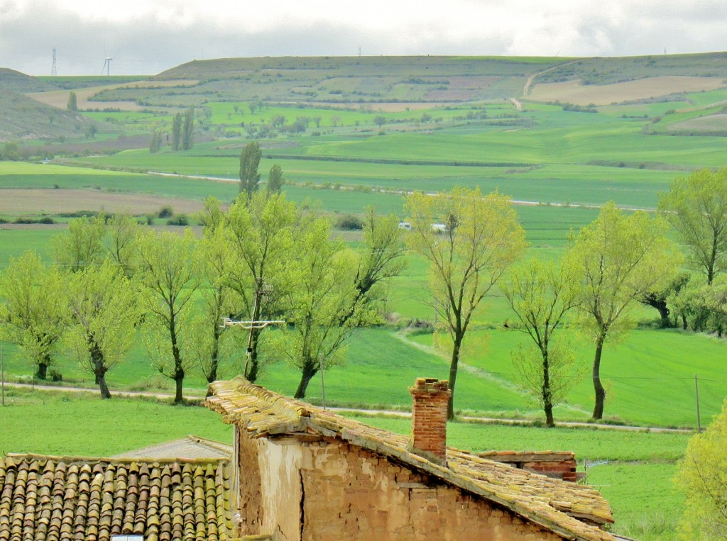Foto: Vistas desde el pueblo - Castrojeriz (Burgos), España