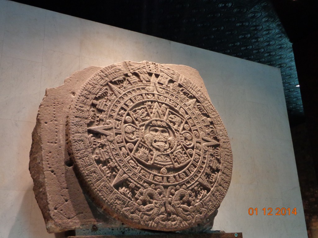 Foto: Piedra del Sol - Museo de Antropología - México (The Federal District), México
