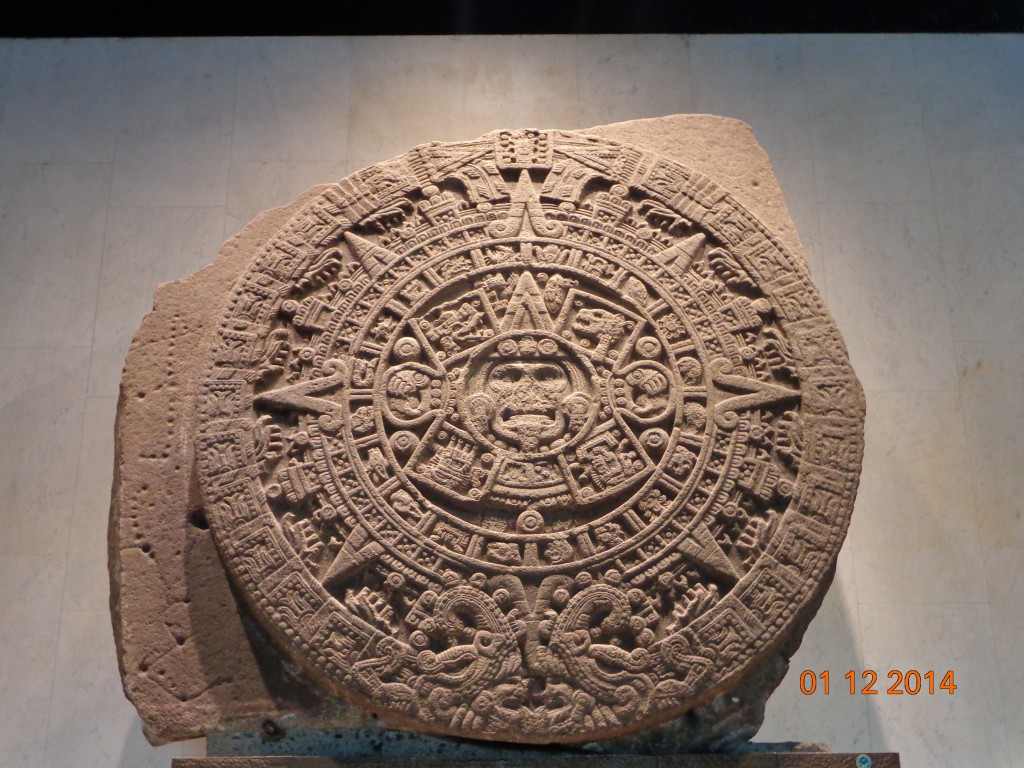 Foto: Piedra del Sol - Museo de Antropología - México (The Federal District), México