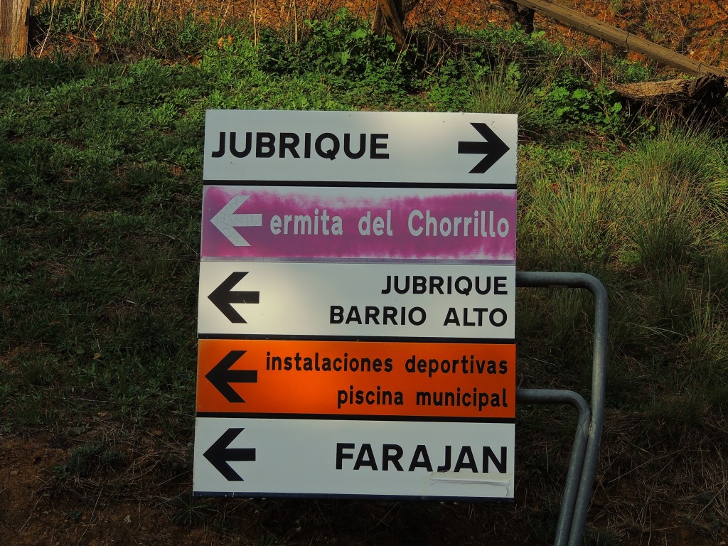 Foto: Indicaciones - Jubrique (Málaga), España