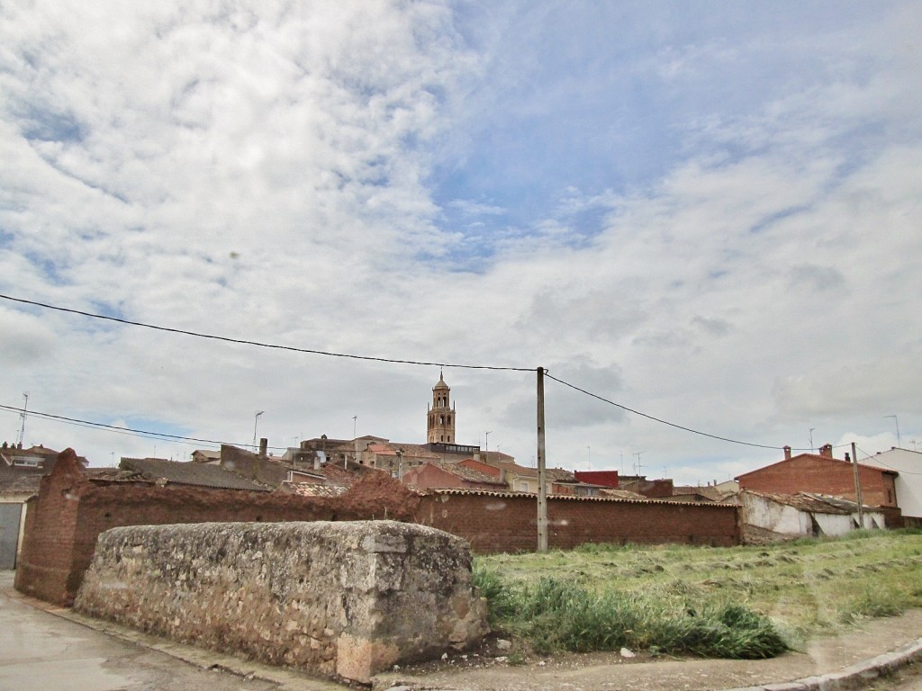 Foto: Vista del pueblo - Santa María del Campo (Burgos), España