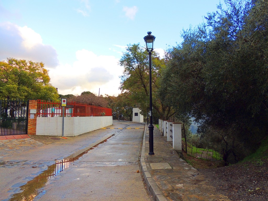 Foto: Camino del Concoste al Río Genal - Benarraba (Málaga), España