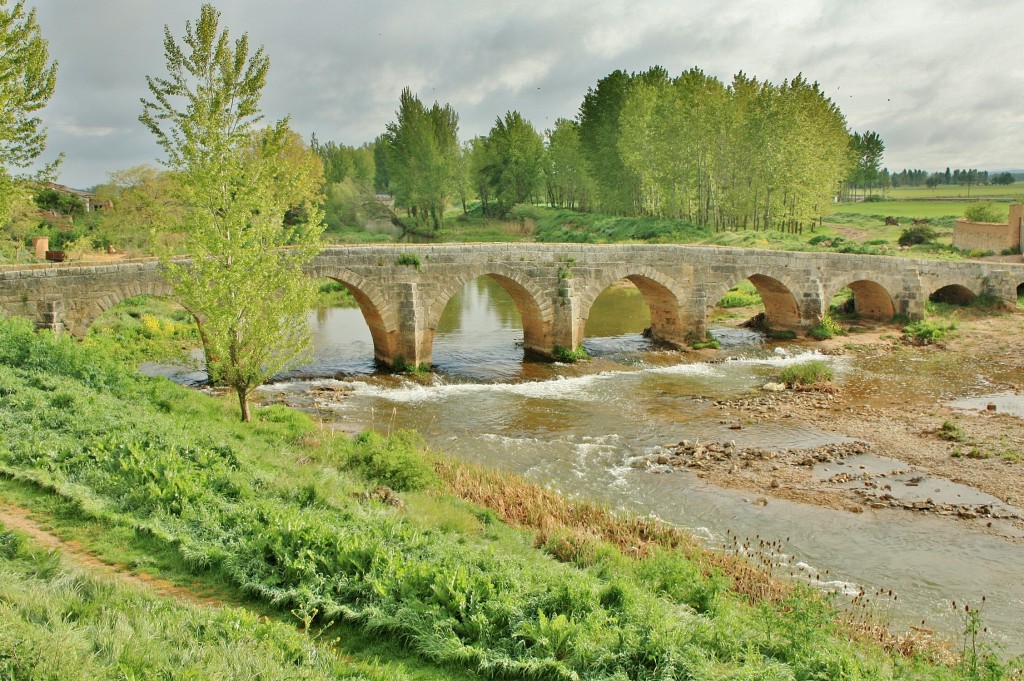 Foto: Puente sobre el rio Odra - Villasandino (Burgos), España