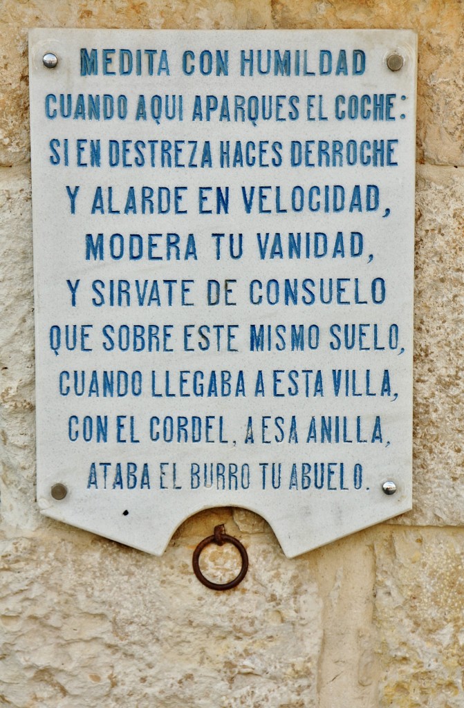 Foto: Placa informativa - Villadiego (Burgos), España
