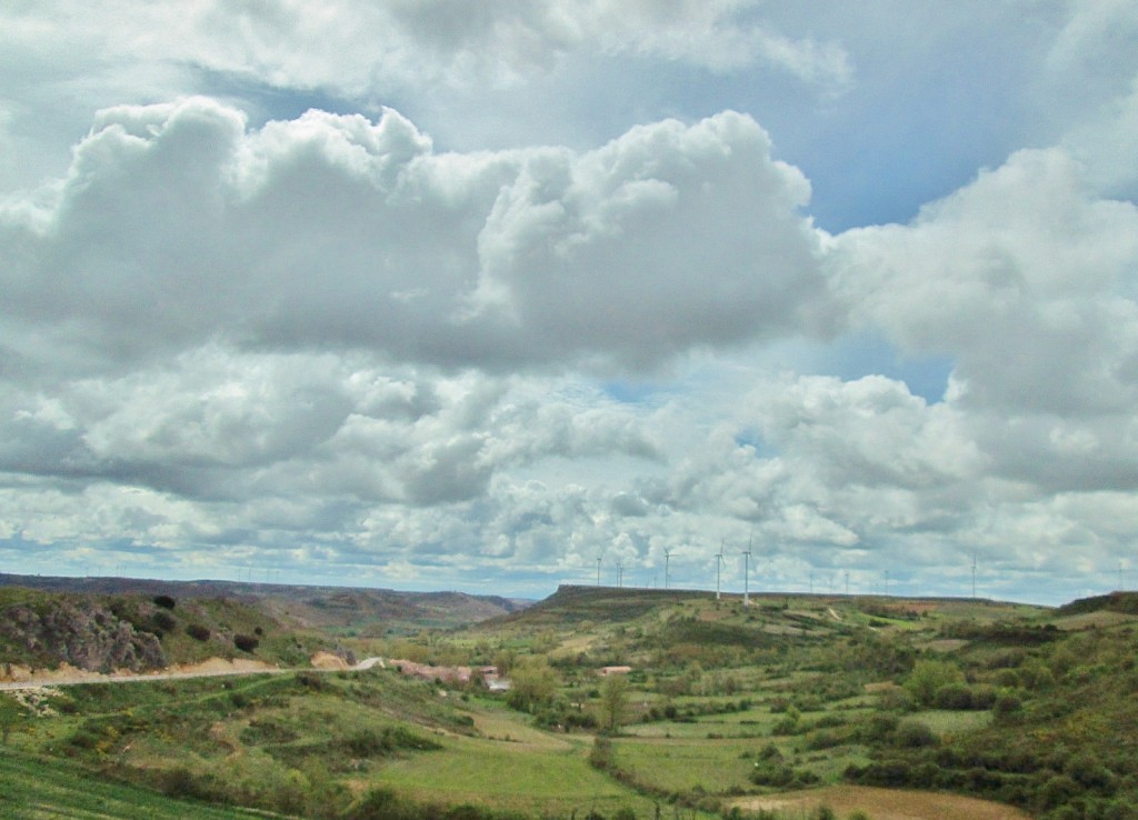 Foto: Vistas desde el pueblo - Huermeces (Burgos), España