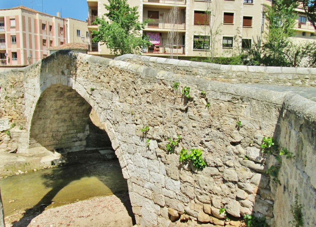 Foto: Puente medieval - Aranda de Duero (Burgos), España