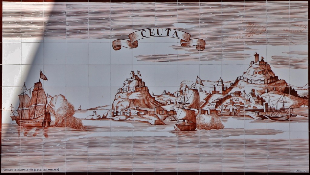 Foto: Ceramica conmemorativa - Ceuta, España