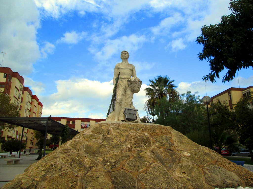 Foto: Monumento a los Mariscadores - San Fernando (Cádiz), España