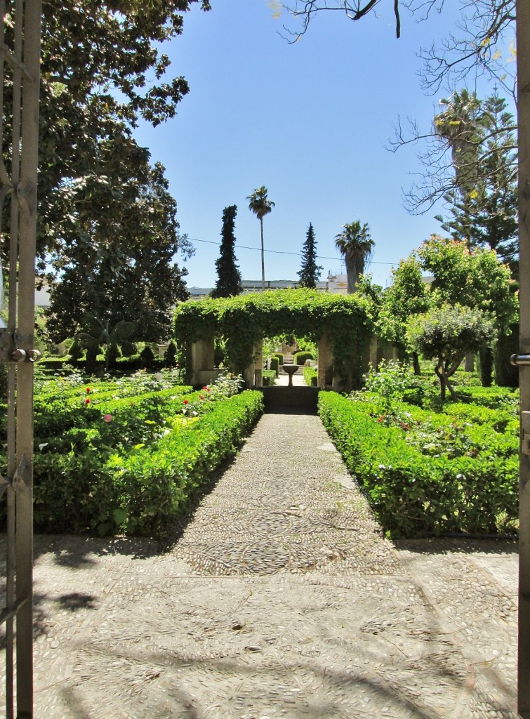 Foto: Jardín del palacio de los Ribera - Bornos (Cádiz), España