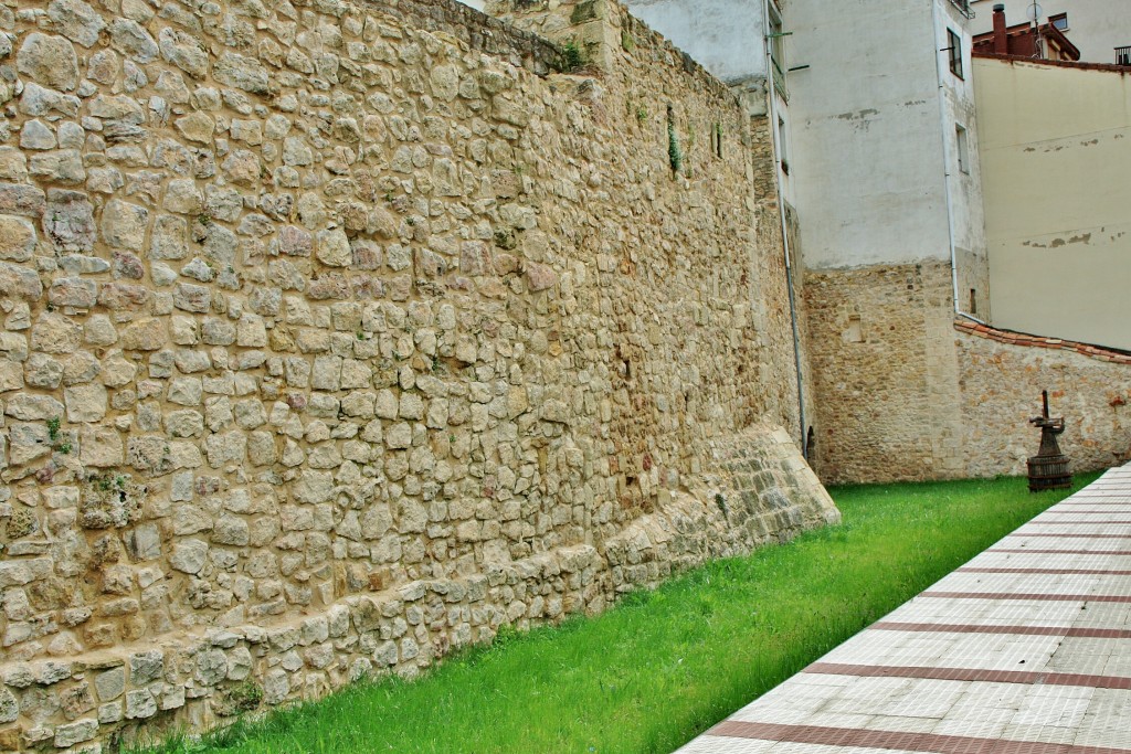 Foto: Muralla - Oña (Burgos), España