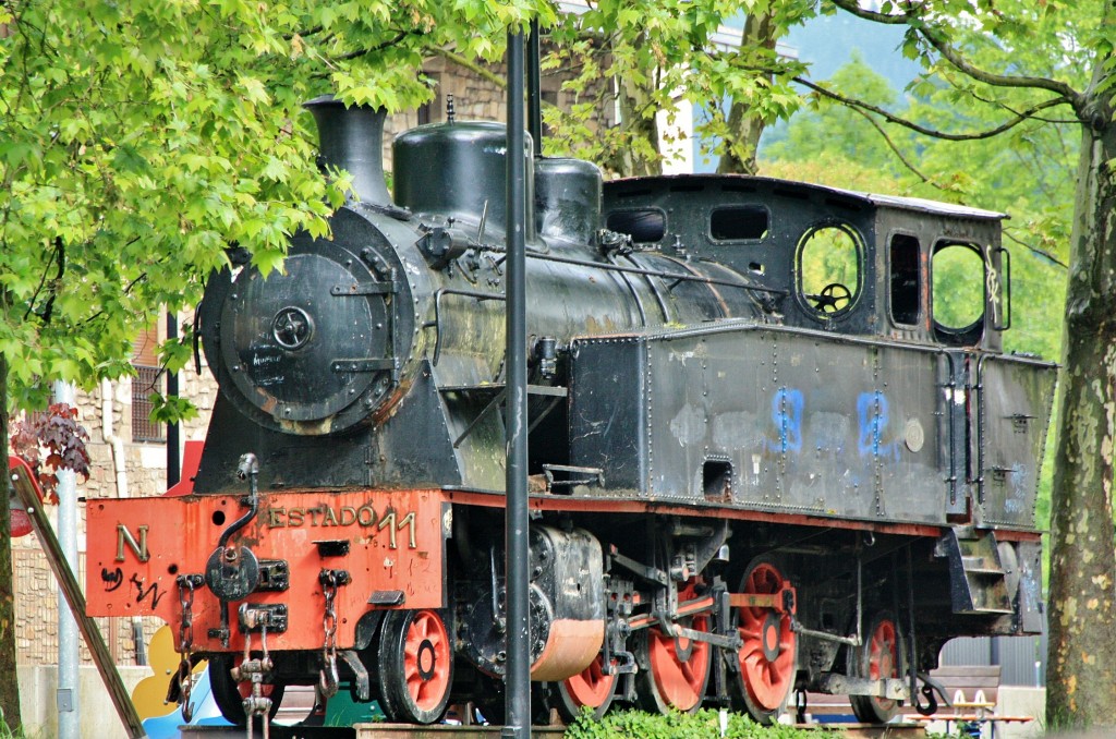 Foto: Máquina de vapor - Oñati (Gipuzkoa), España