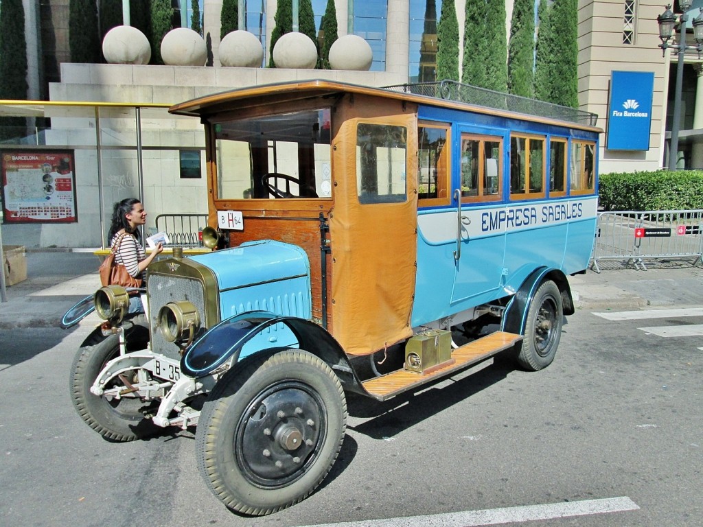Foto: Exposición de Autobuses - Barcelona (Cataluña), España