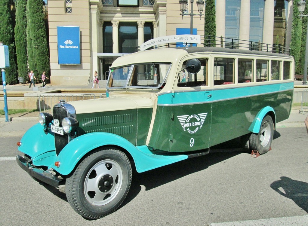 Foto: Exposición de Autobuses - Barcelona (Cataluña), España