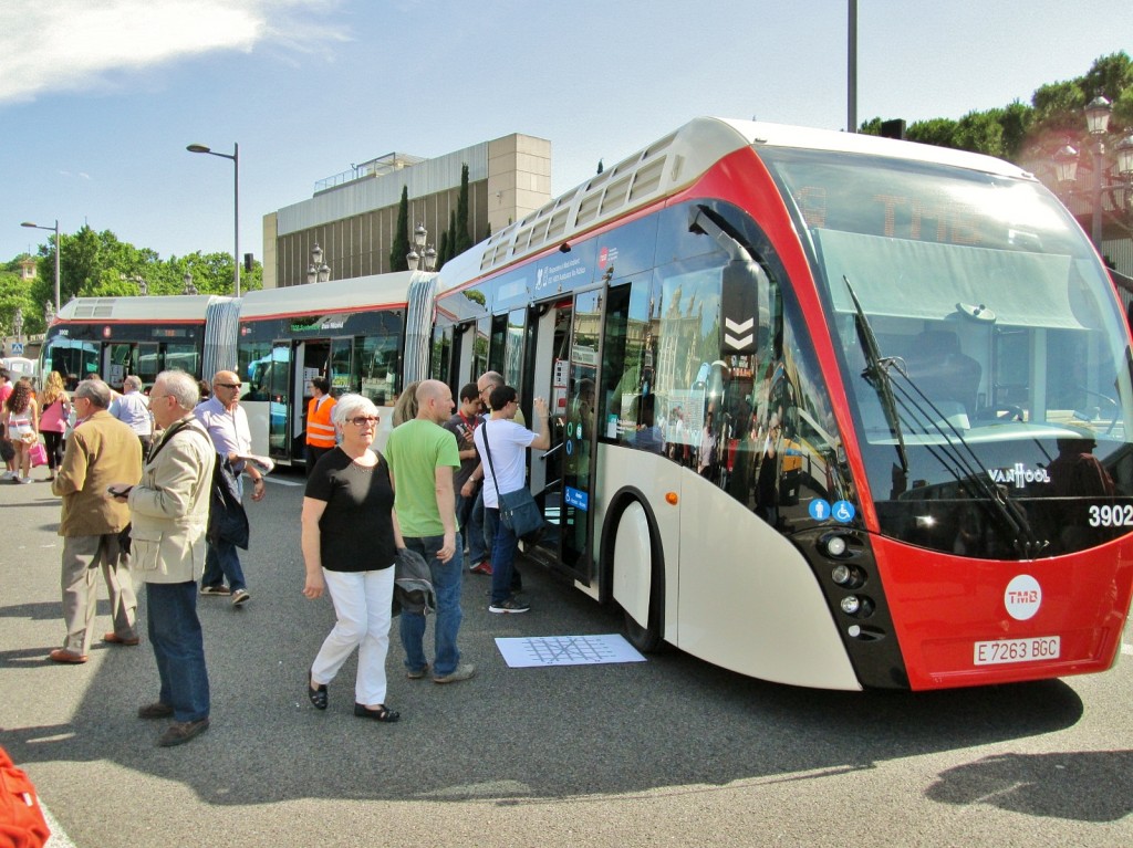 Foto: Exposición de Autobuses - Barcelona (Cataluña), España