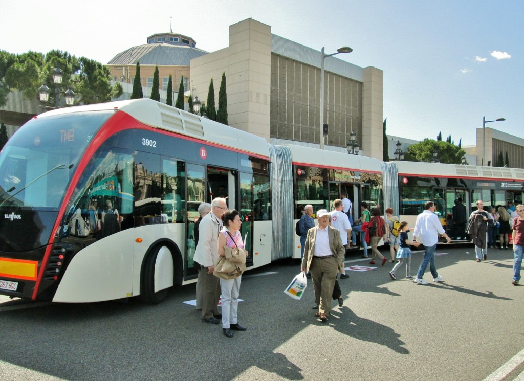 Foto: Exposición de Autobuses - Barcelona (Cataluña), España