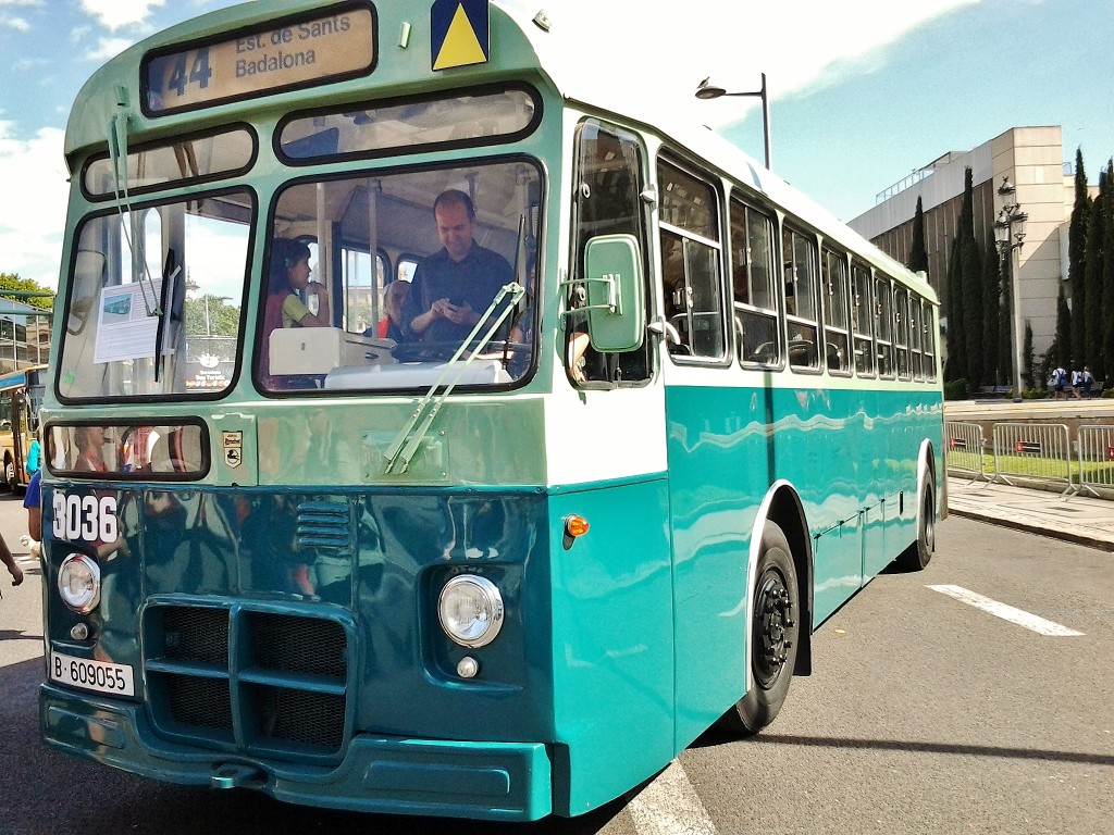 Foto: Exposición de Autobuses - Barcelona (Cataluña), España