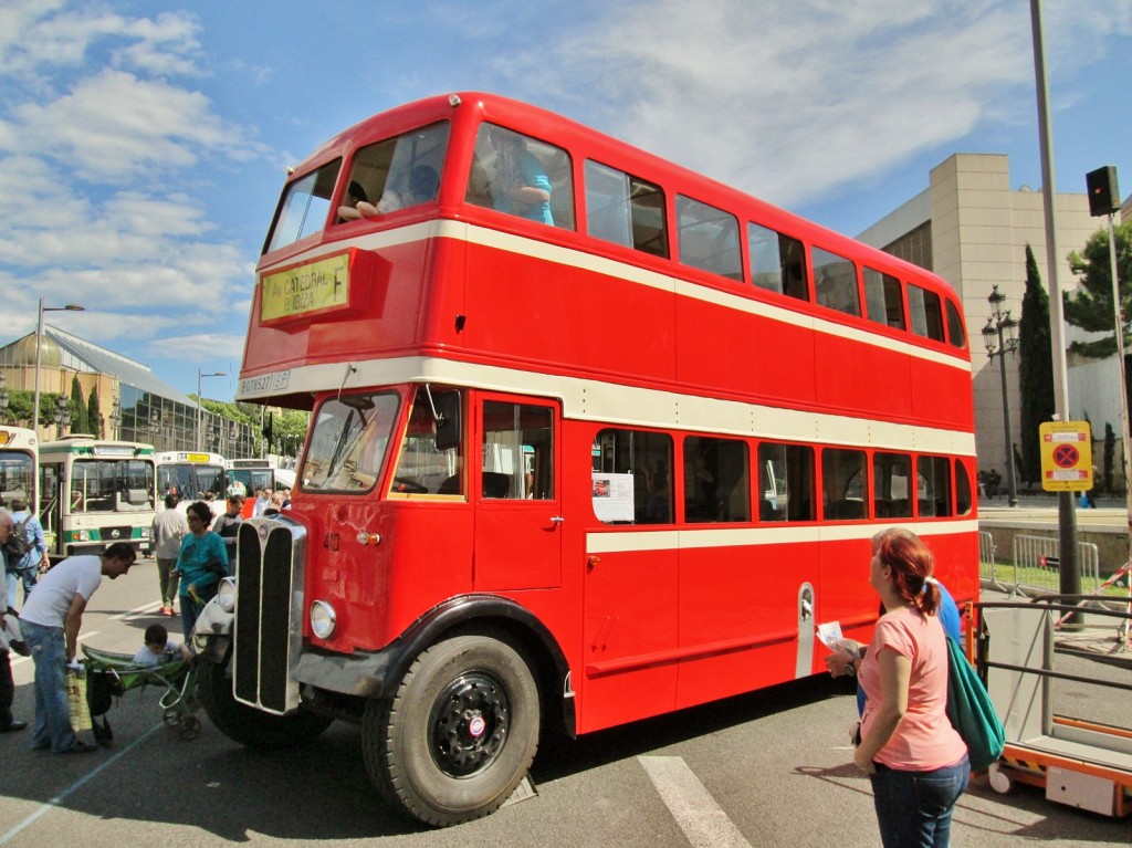 Foto: Exposición de Autobuses - Barcelona (Cataluña), España