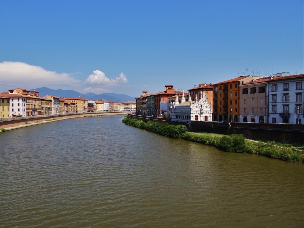 Foto: Fiume Arno - Pisa (Tuscany), Italia
