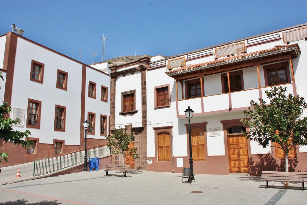 Foto: Vista del pueblo - Artenara (Gran Canaria) (Las Palmas), España