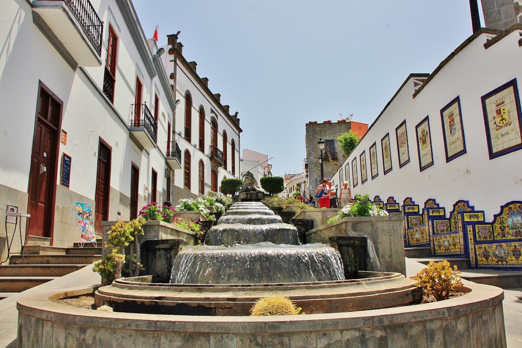 Foto de Paseo de Canarias en Firgas, Las Palmas